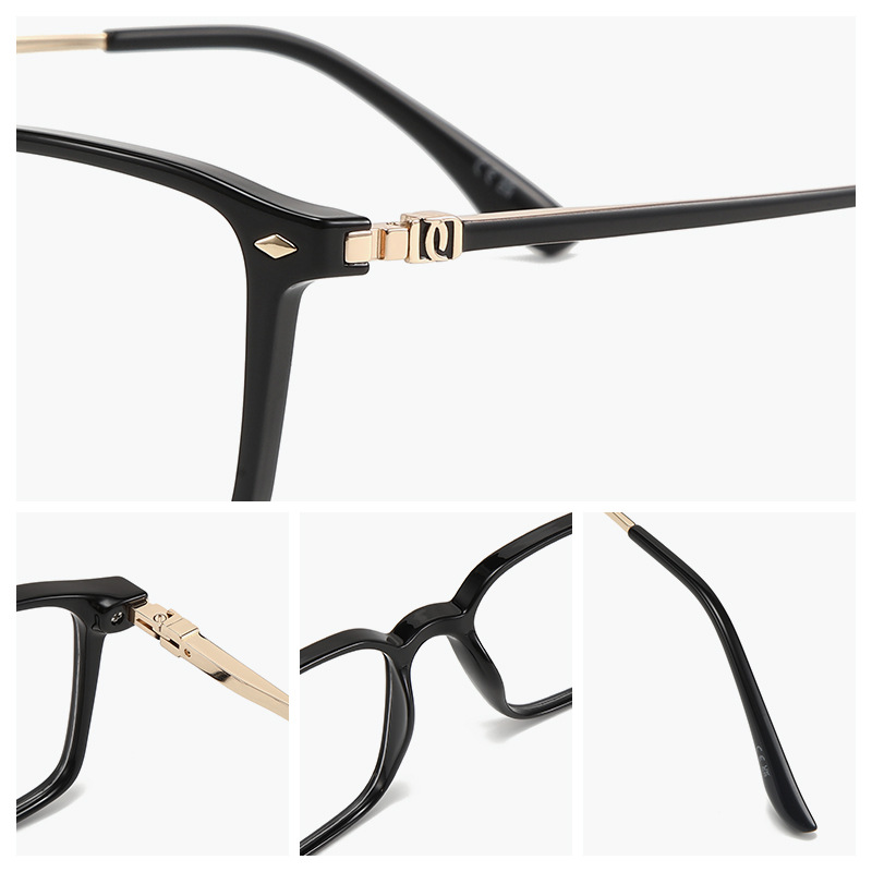 Korean Version Small Face Ultra-Light Plain Frame Women’s High-End Plain Glasses Glasses Myopia Glasses Wholesale