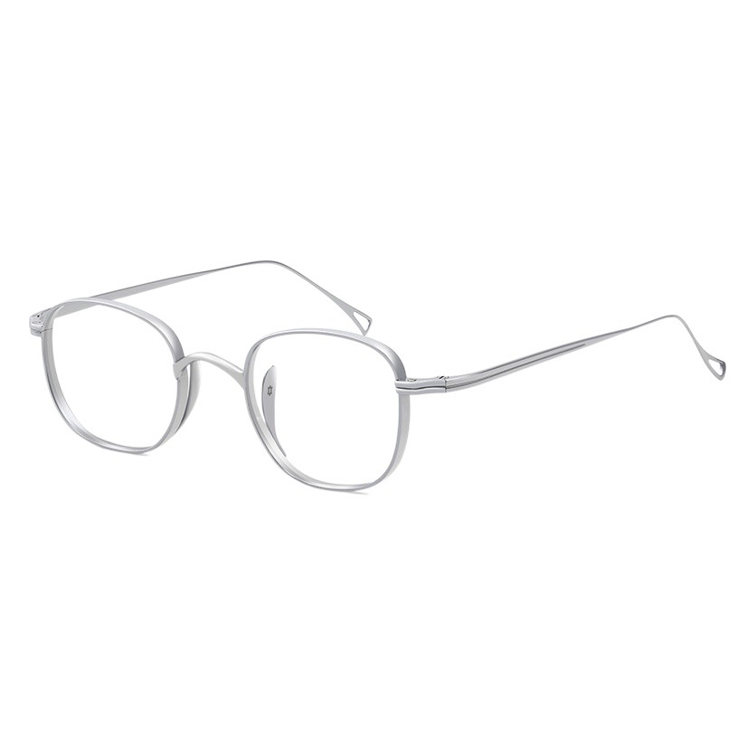 Wannian Turtle 114 Ultra-light Glasses Frame Pure Titanium Glasses Frame Vintage Artistic Fashion All-match Myopia Anti-blue Light