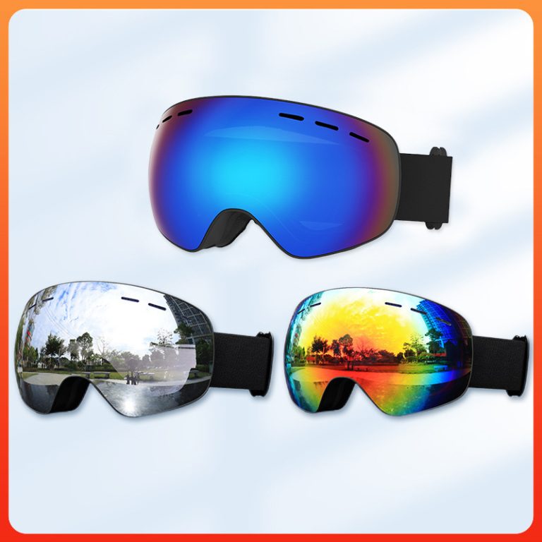 New 2025 cross-border outdoor skiing gear frameless men’s and women’s ski goggles
