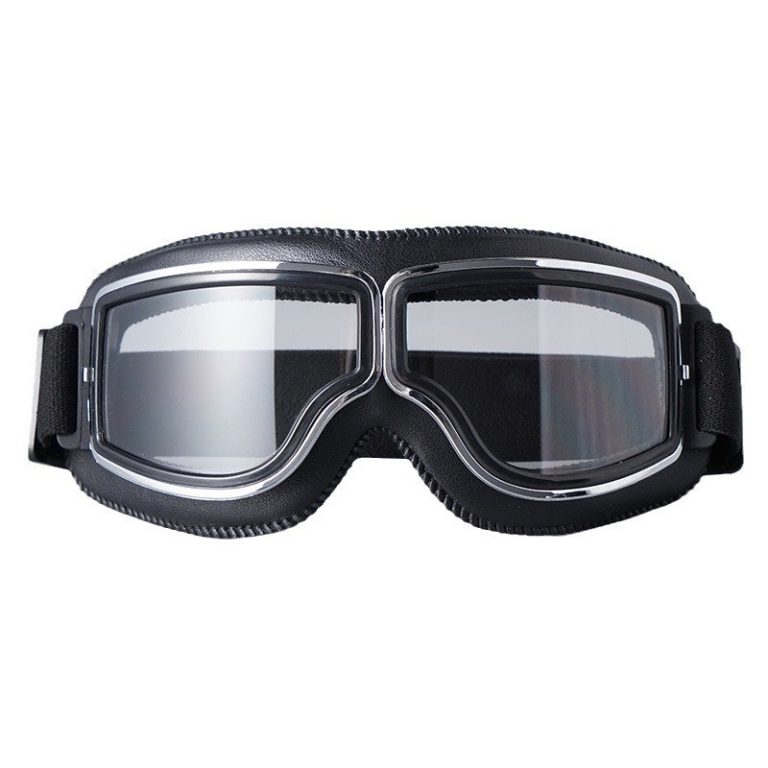 Internet Celebrity Trend Retro Harley Goggles Motorcycle Helmet Goggles Windproof Dustproof Motorcycle Riding Glasses Black