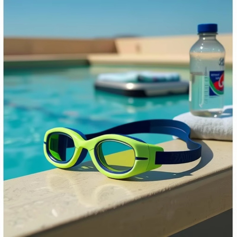 Cross-Border Supply Silicone Anti-Fog Waterproof Swimming Goggles Children's Swimming Goggles Waterproof Professional Training Swimming Goggles